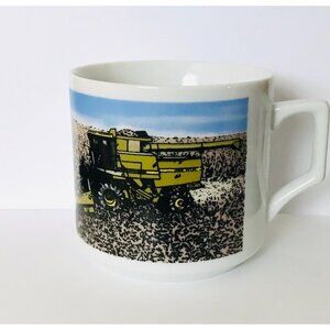Vintage 1983 John Deere Harvester Works Factory Safety Record Employee Mug Award